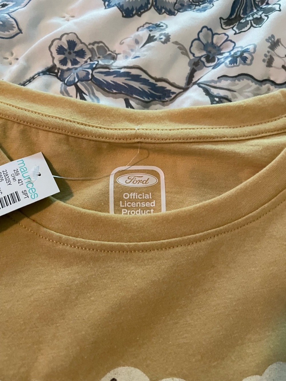 Maurices Yellow Ford Mustang Graphic Tee - Picture 3 of 6